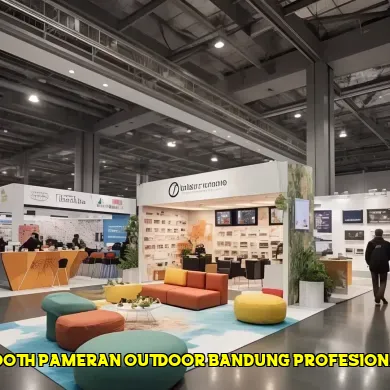 booth pameran outdoor bandung profesional